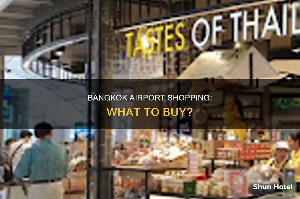what can buy in bangkok airport