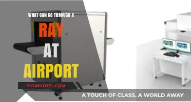 Airport X-ray: What Items Can Pass Through?