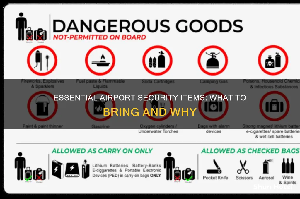 what can i bring through security at the airport