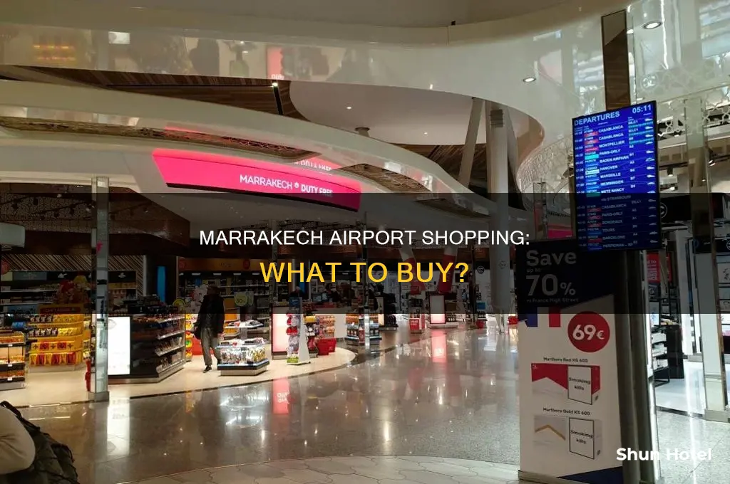 what can i buy at marrakech airport