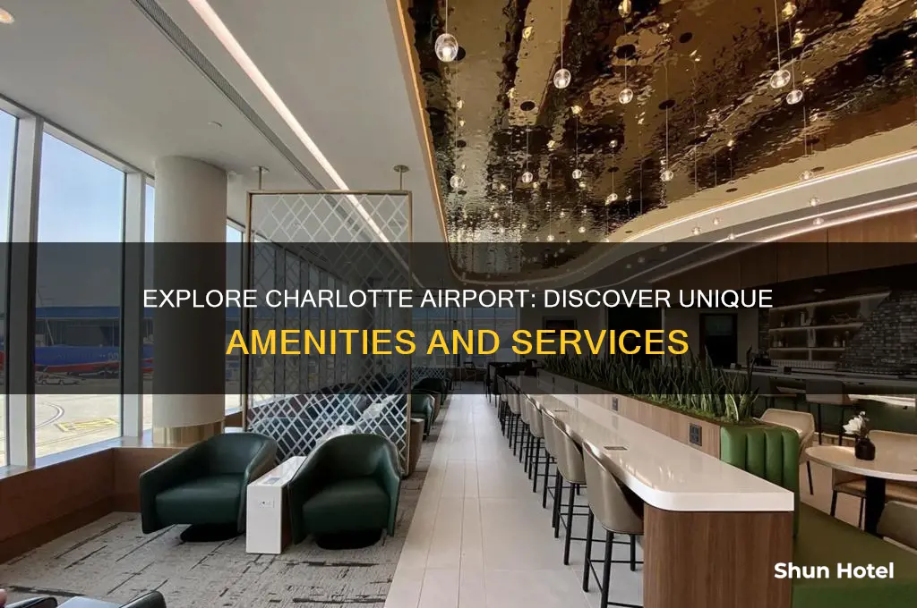 what can i find at the charlotte airport