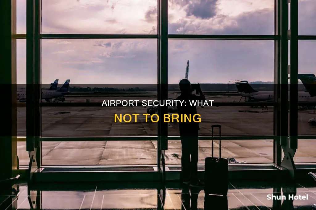 what can t go through airport security