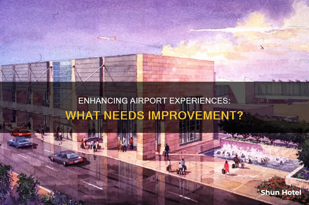 what can we improve at airports