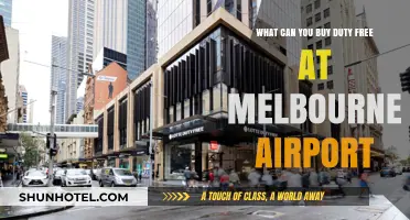 Melbourne Airport Duty-Free Shopping Guide