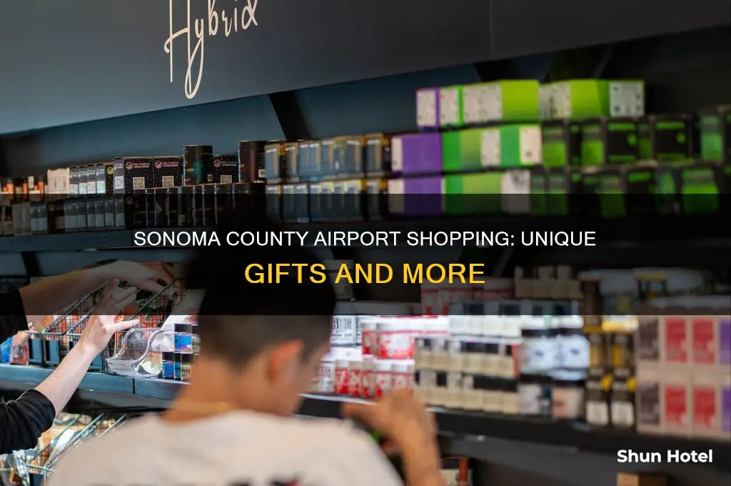 what can you buy in the sonoma county airport