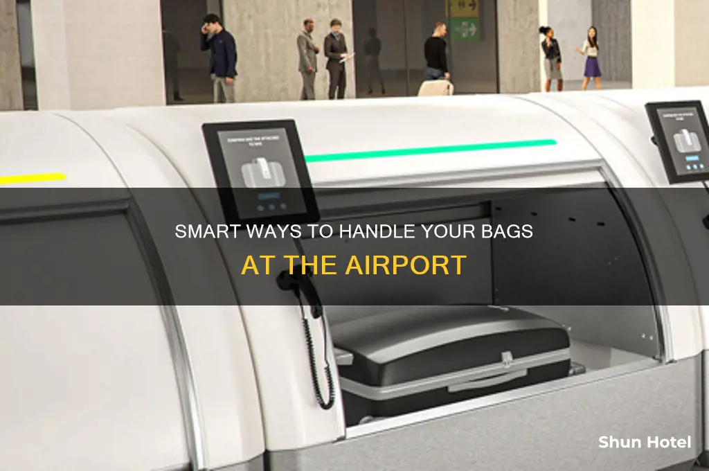 what can you do with your bags at the airport