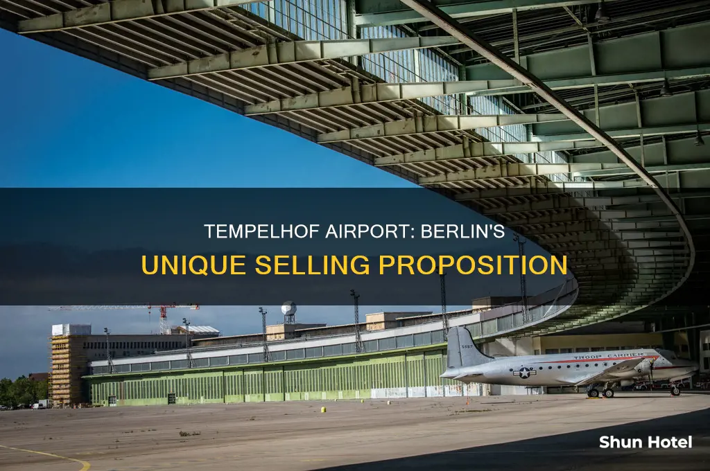 what can you sell the tempelhof airport in berlin