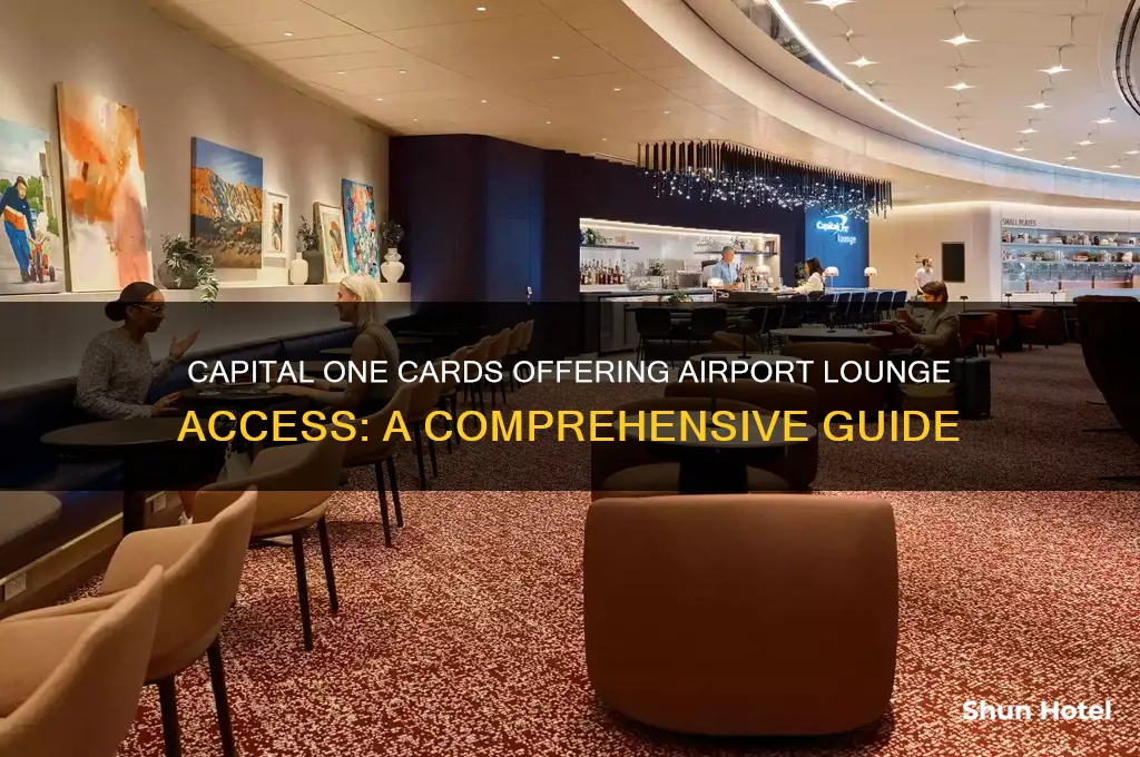 what capital one cards get you into airport lounges