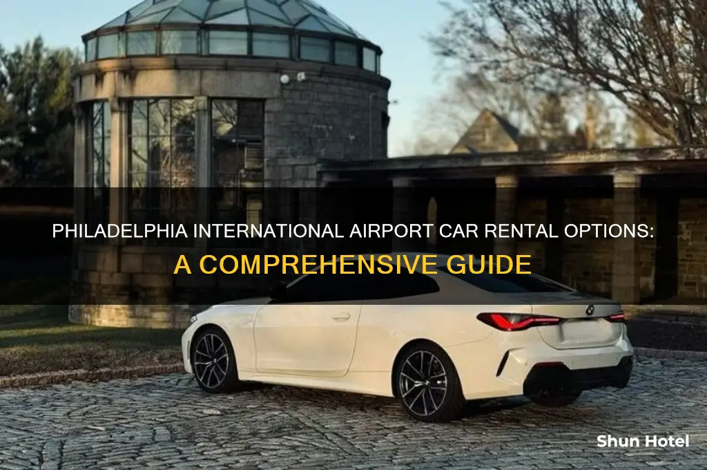 what car rental agencies are in the philadelphia international airport