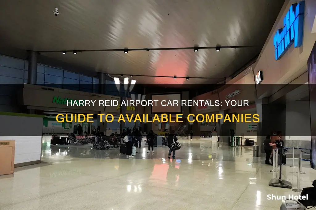 what car rental companies are at harry reid international airport