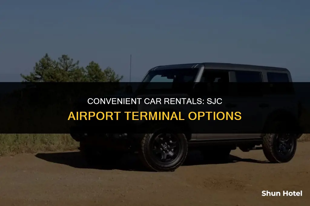 what car rental companies are in terminal at sjc airport