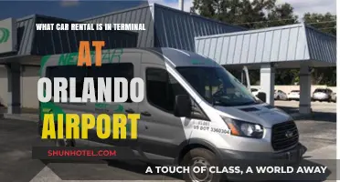 Convenient Car Rentals Inside Orlando Airport Terminal