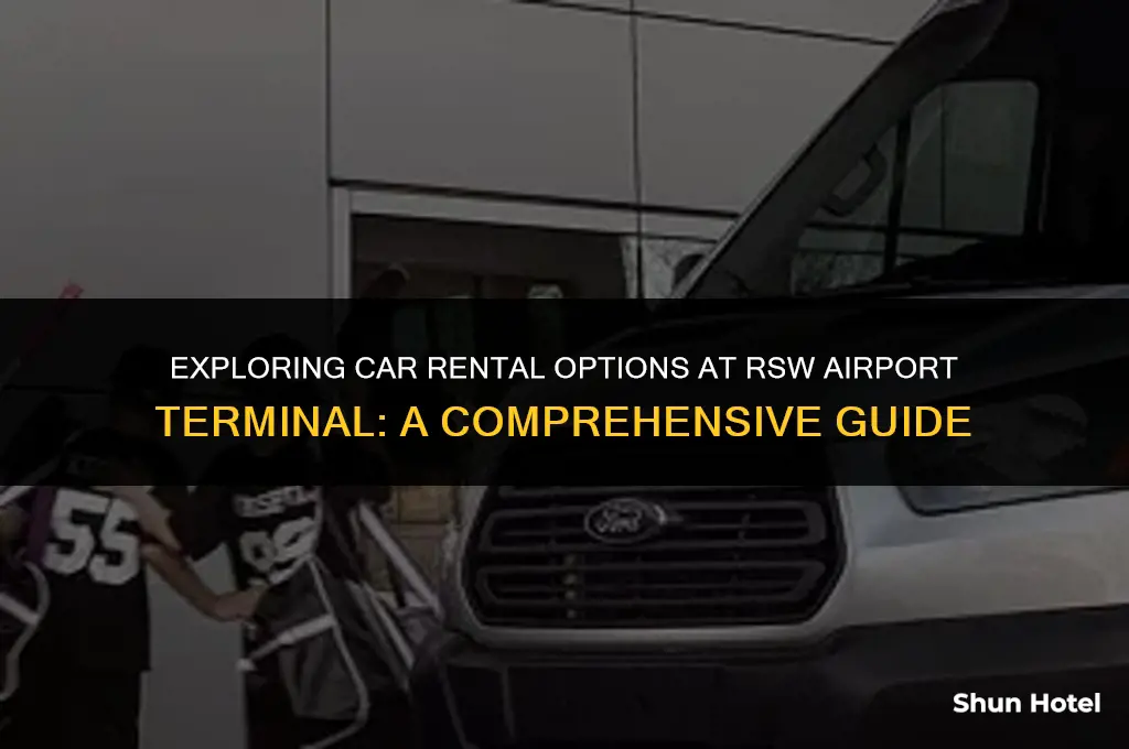 what car rentals at rsw airport terminal