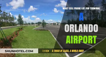 Best Cell Phone Lots Near Terminal A, Orlando Airport