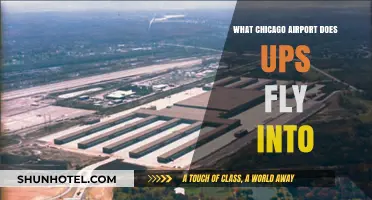 Which Chicago Airport Does UPS Use for Flights?