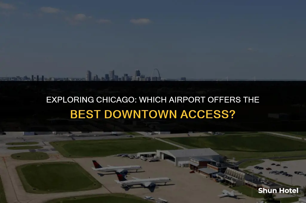 what chicago airport is closest to downtown