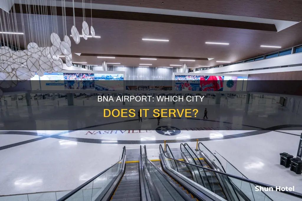 what city is bna airport in