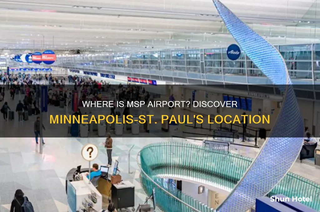 what city is the minneapolis-st paul international airport located in