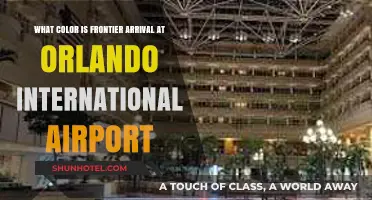 Frontier Airlines Arrival at Orlando International Airport: What Color to Expect?