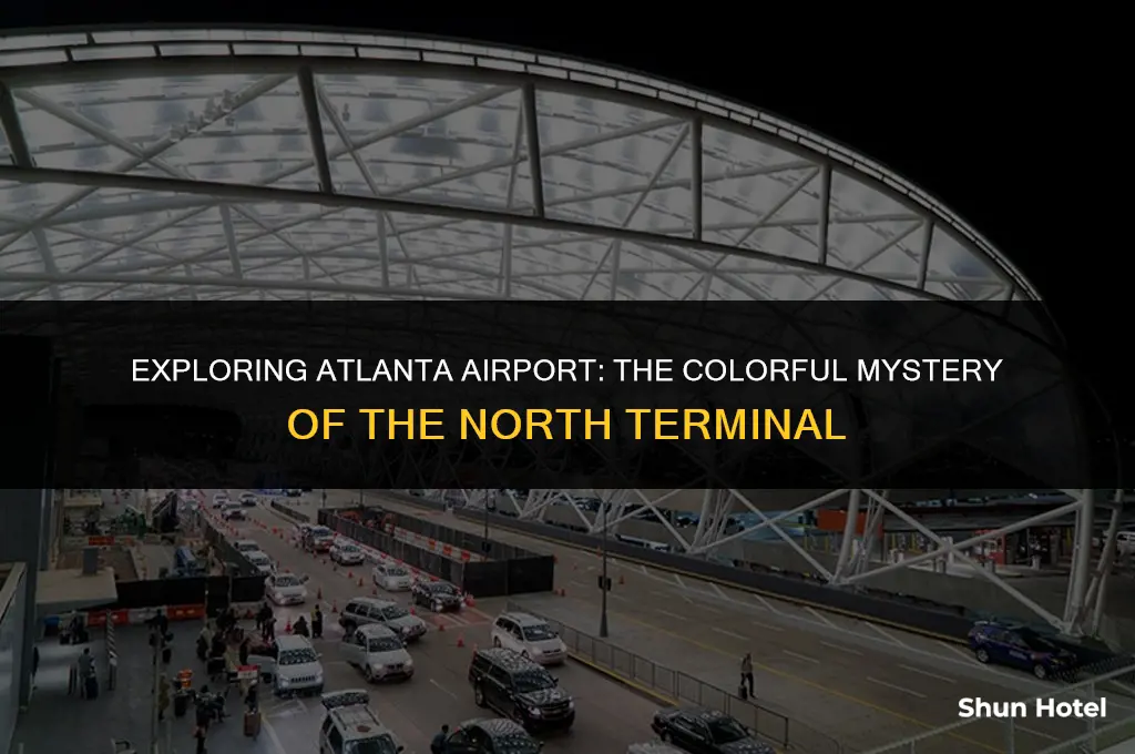 what color is north terminal at atlanta airport