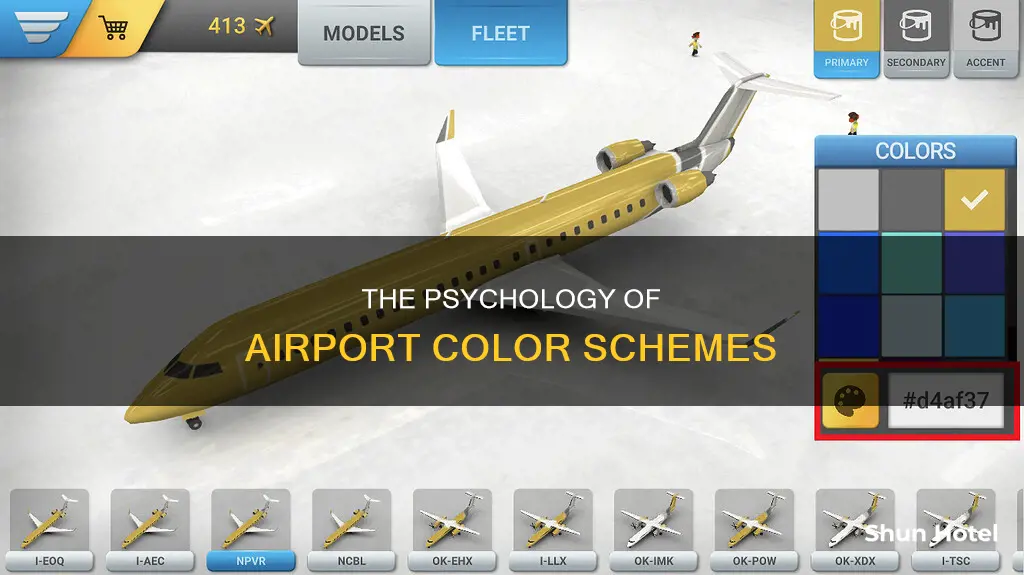 what color should an airport be