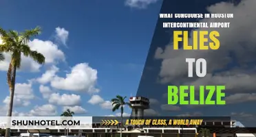 Houston Intercontinental Airport: Which Concourse Flies to Belize?