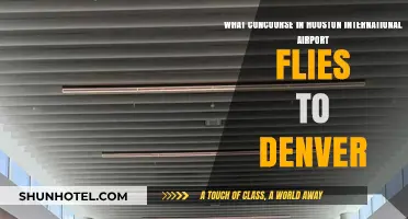 Houston to Denver: Which Concourse at IAH Serves This Route?