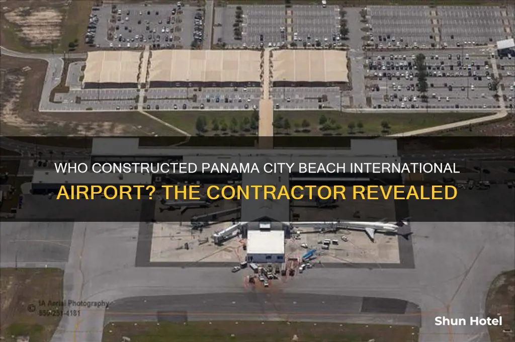 what contractor built the panama city beaches international airport
