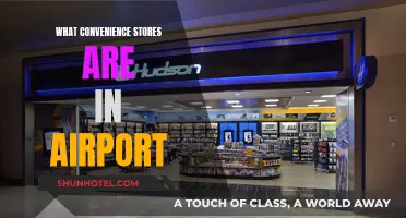 Convenience Stores: Airport Shopping and Dining Options
