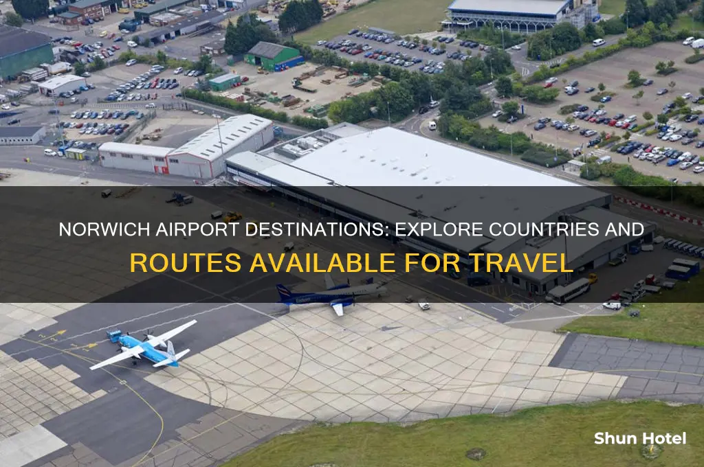 what countries do norwich airport fly to