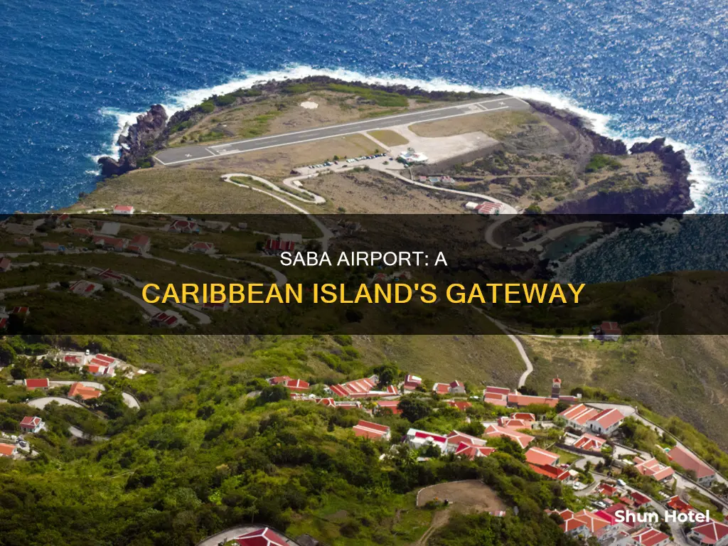 what country is saba airport in