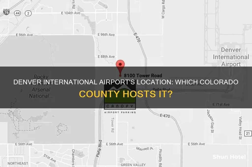 what county is denver international airport