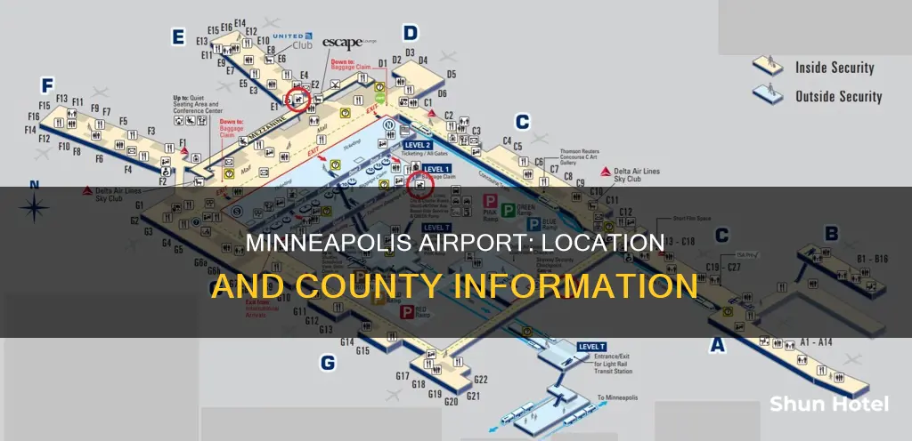 what county is minneapolis airport in