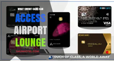 Credit Cards: Accessing Airport Lounges