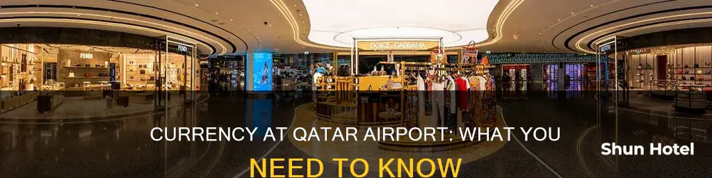 what currency does qatar airport use