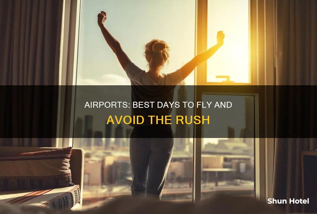 what days are airports least busy