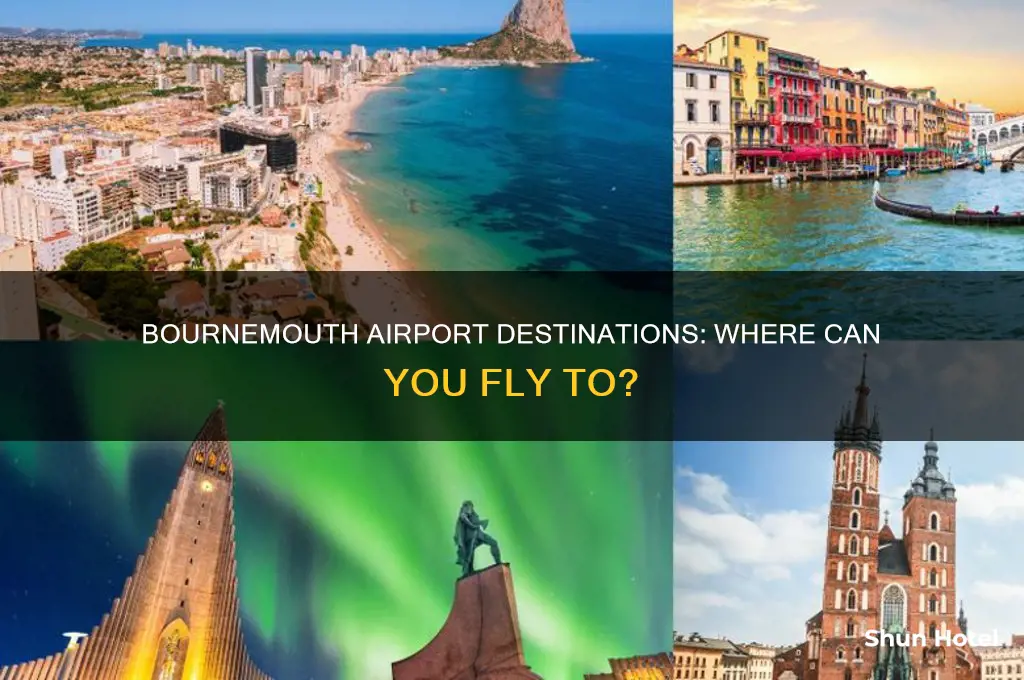 what destinations do bournemouth airport fly to