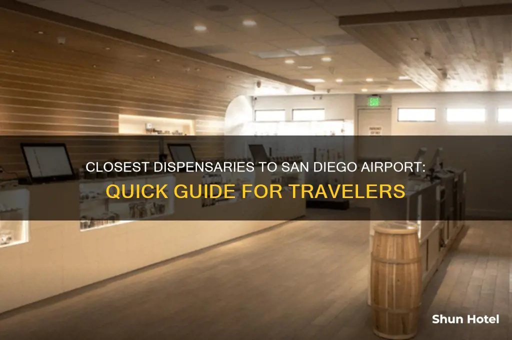 what dispensary is closest to san diego airport