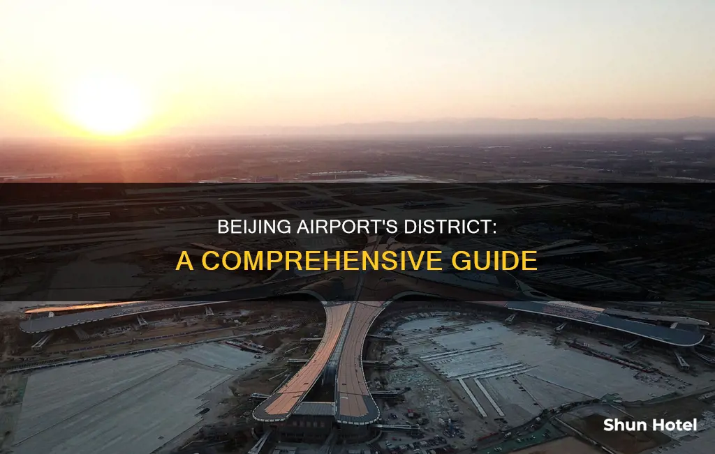 what district is beijing airport in