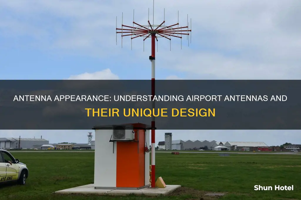 what do airport antennas look like