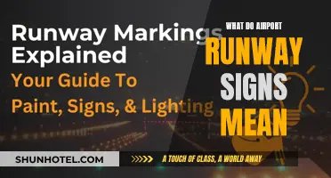 Understanding Airport Runway Signs: A Guide to Their Meanings