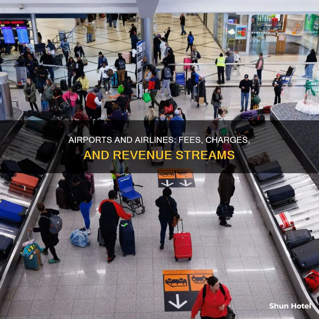 what do airports charge and airline