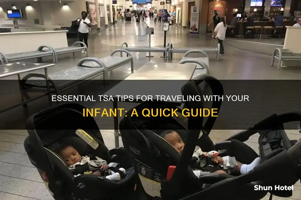 what do i need to get my.infant through tsa airports