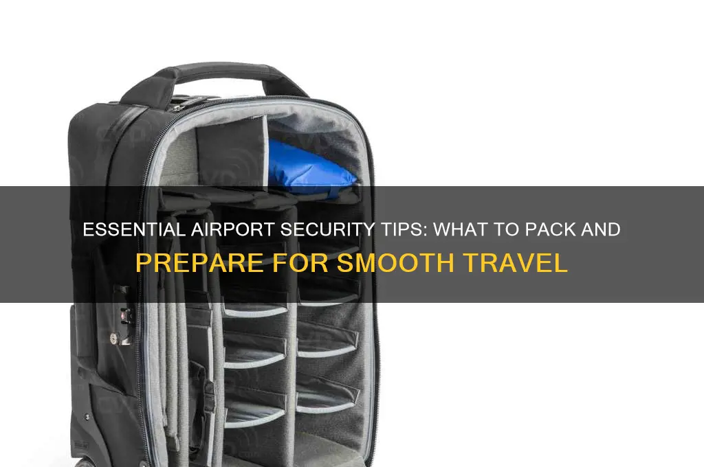 what do i need to get through airport security