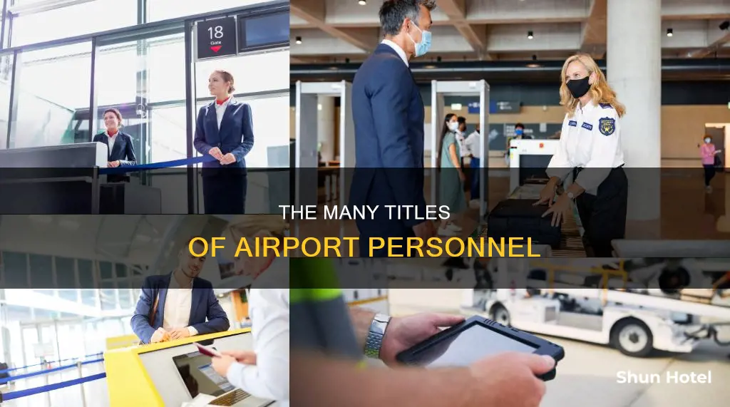 what do you call airport workers