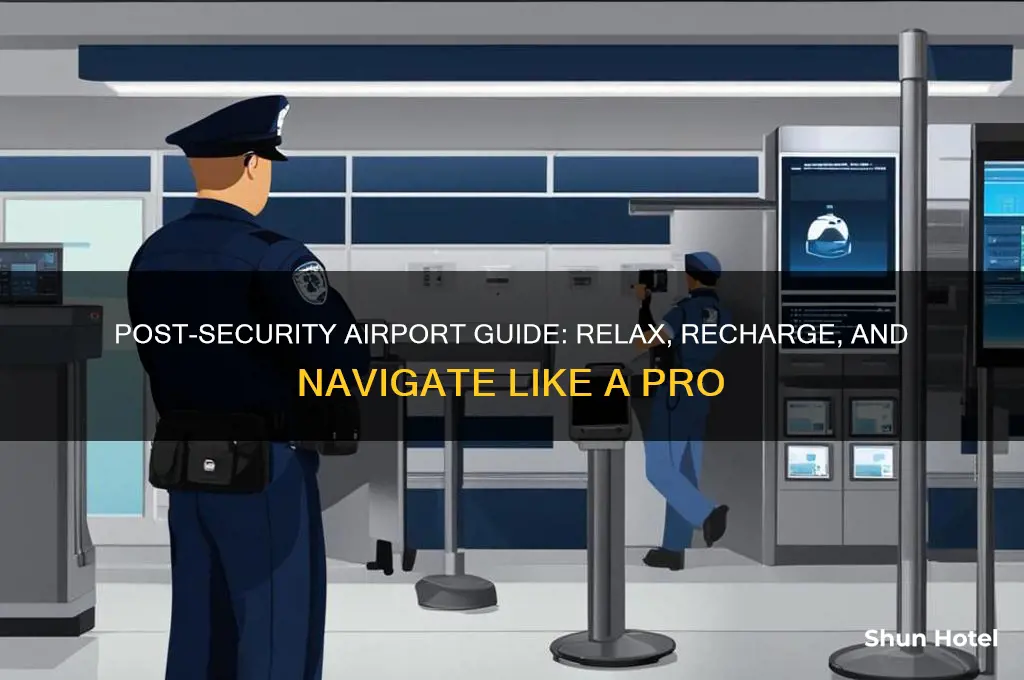 what do you do after getting through airport.security