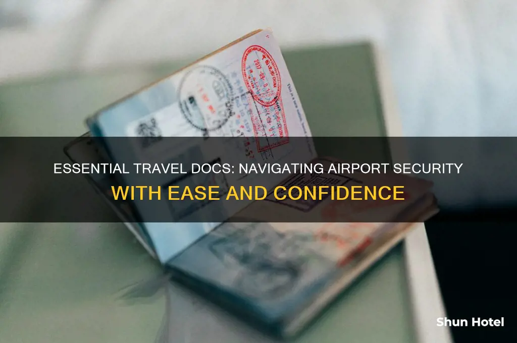 what documents do i need to get through airport security