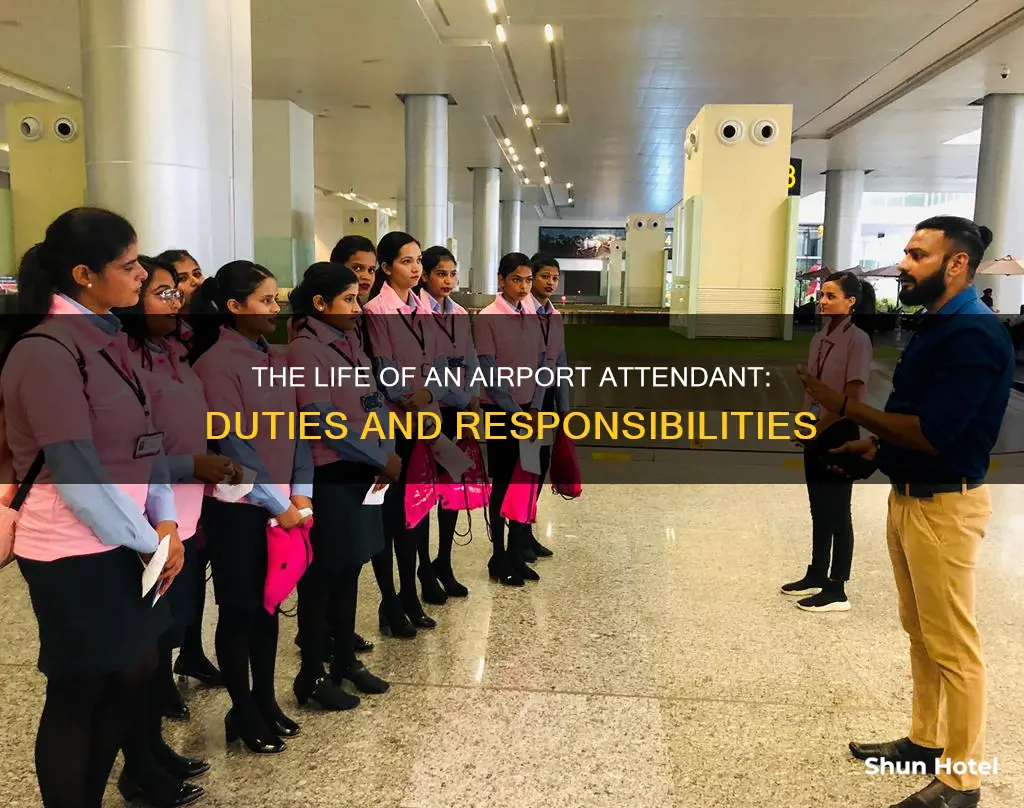 what does a airport attendant do