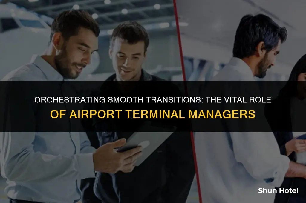 what does a terminal manager at an airport do