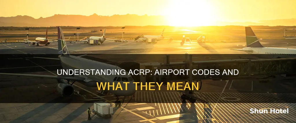 what does acrp stand for airport